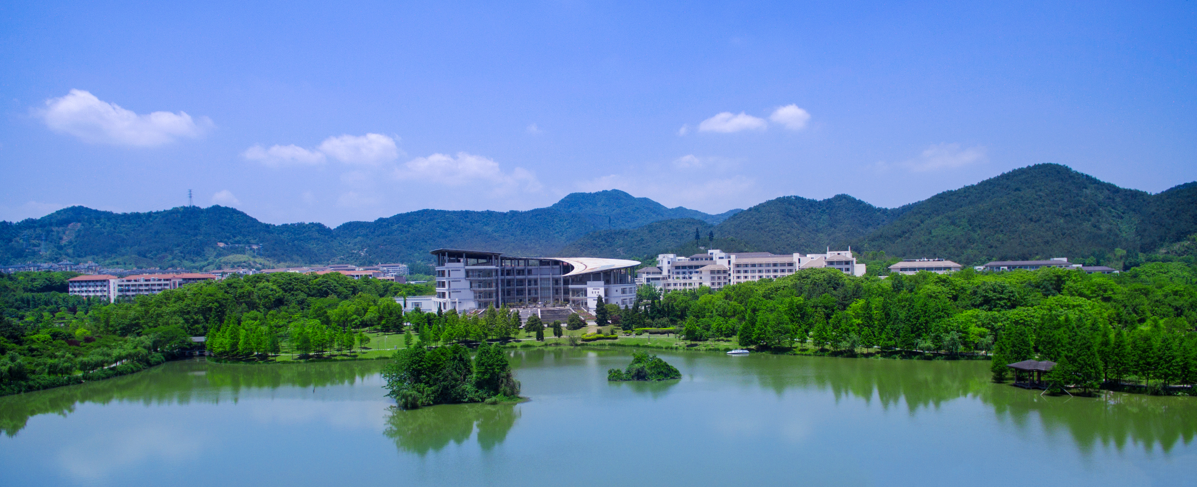 空中看最美农林-浙江农林大学